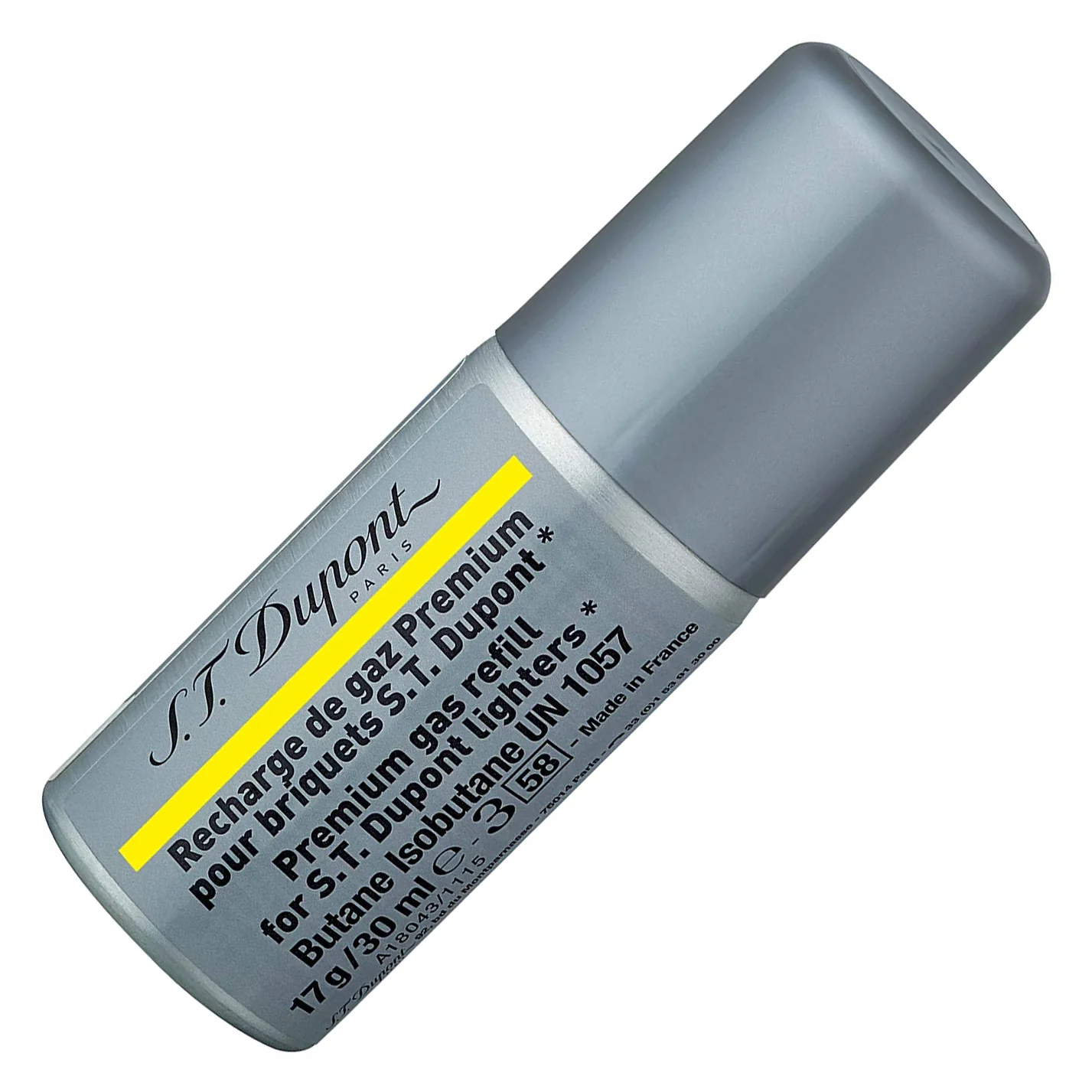 S. T. Dupont Gas Refill Yellow