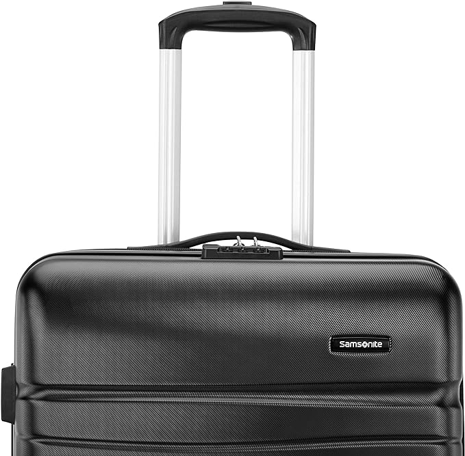 Samsonite Evolve SE Hardside Expandable Luggage with Double Wheels, Bass Black, Large Spinner - Image 4