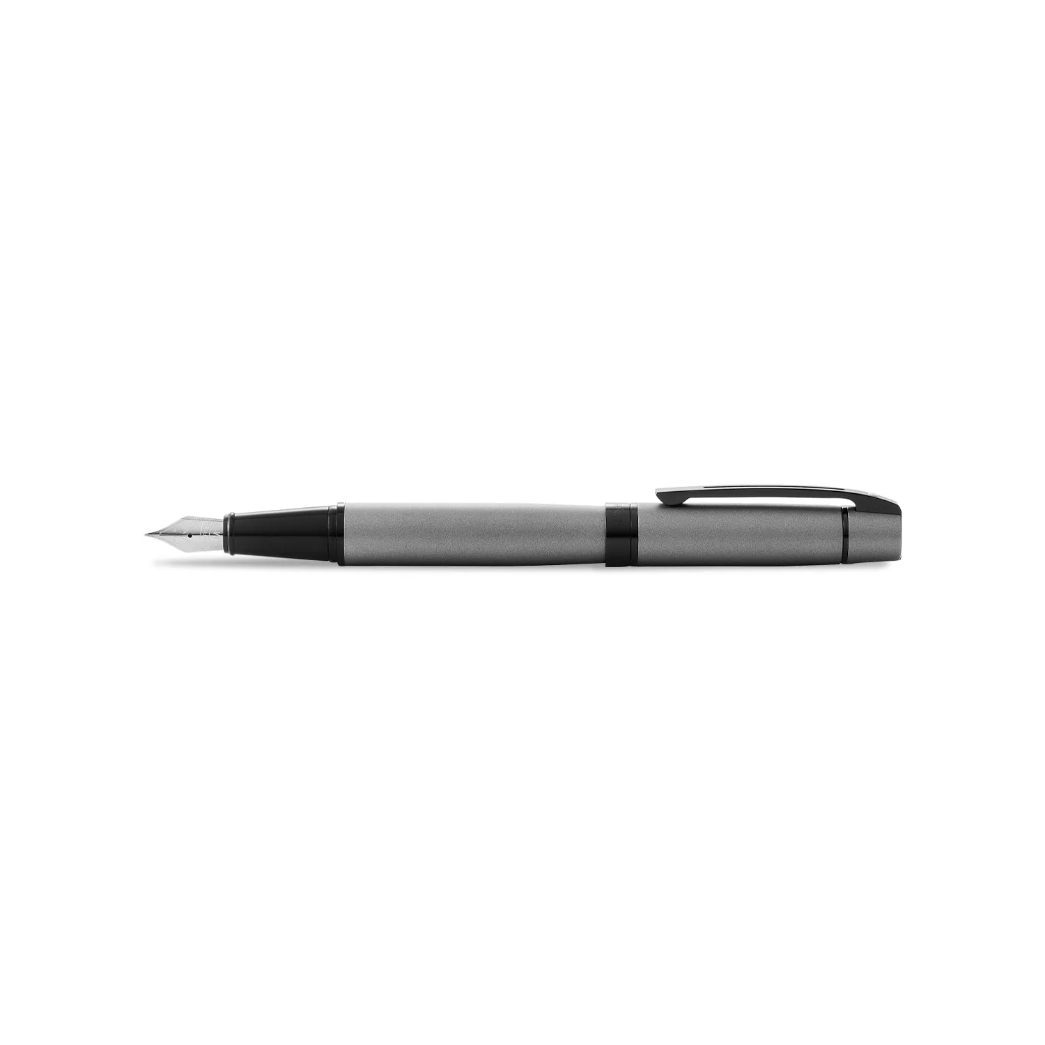 Sheaffer 300 Matte Gray Fountain Pen With Black Trims - Image 5