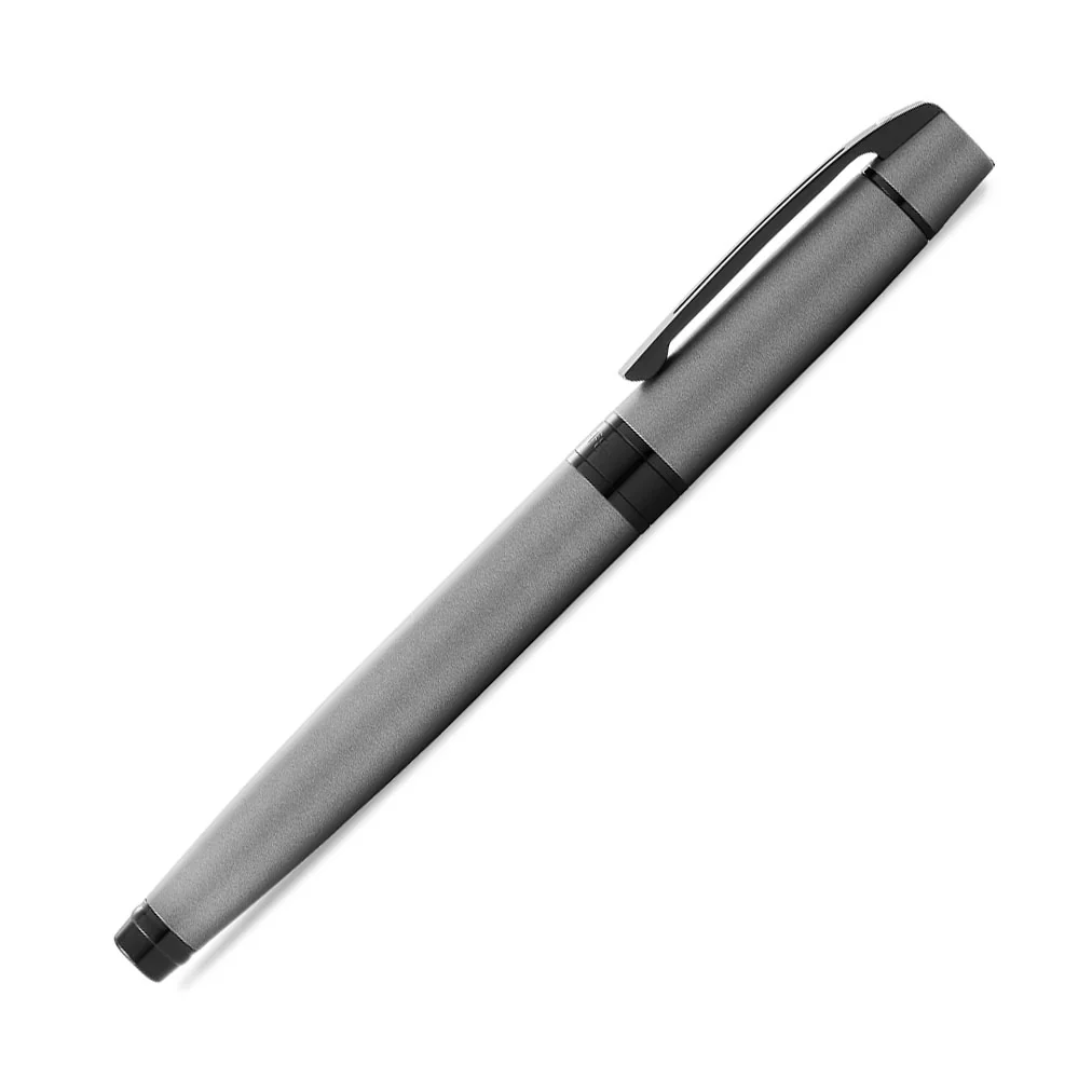 Sheaffer 300 Matte Gray Rollerball Pen With Black Trims - Image 3