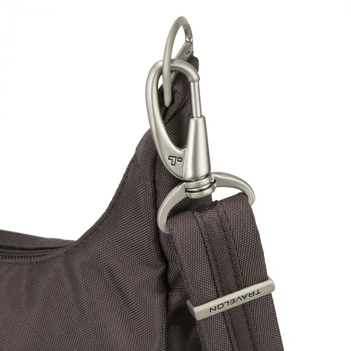 Travelon 42457 Anti-Theft Classic Essential Messenger Bag Purple - Image 5