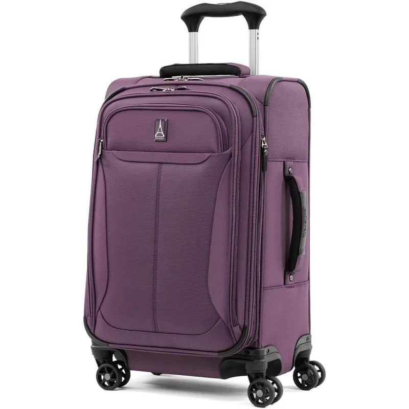 Travelpro Tourlite 21" Expandable Carry-on Spinner Purple - Image 2