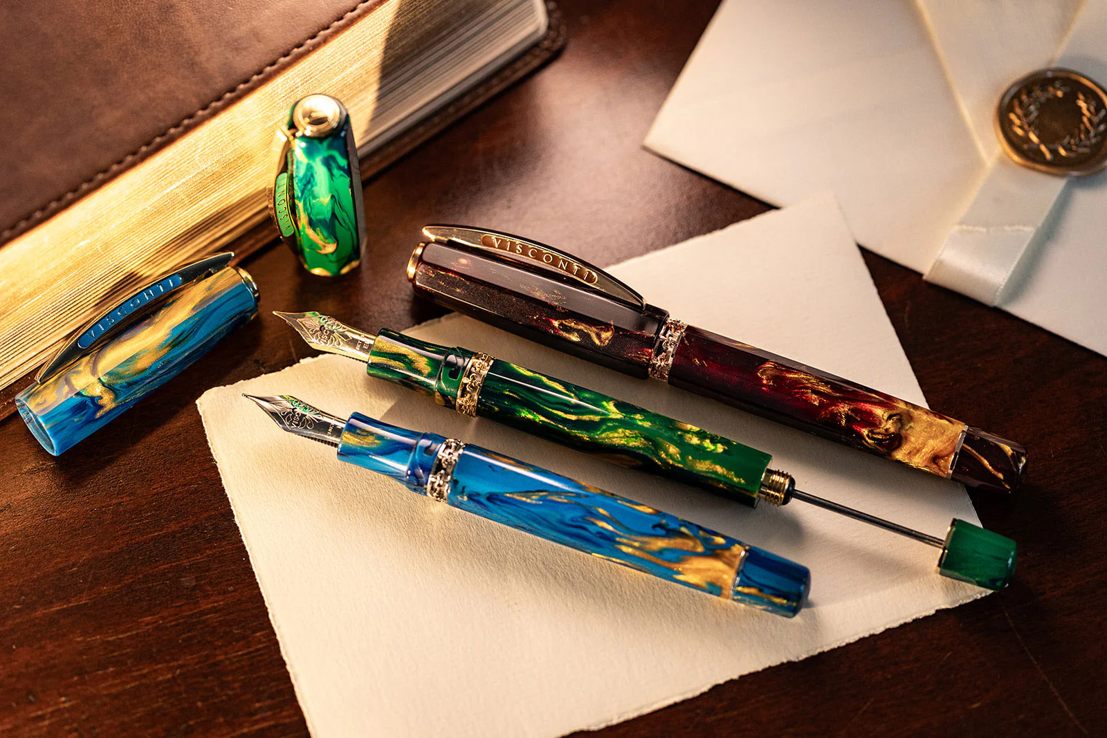 Visconti Medici Palazzo Vecchio Limited Edition Fountain Pen - Image 9