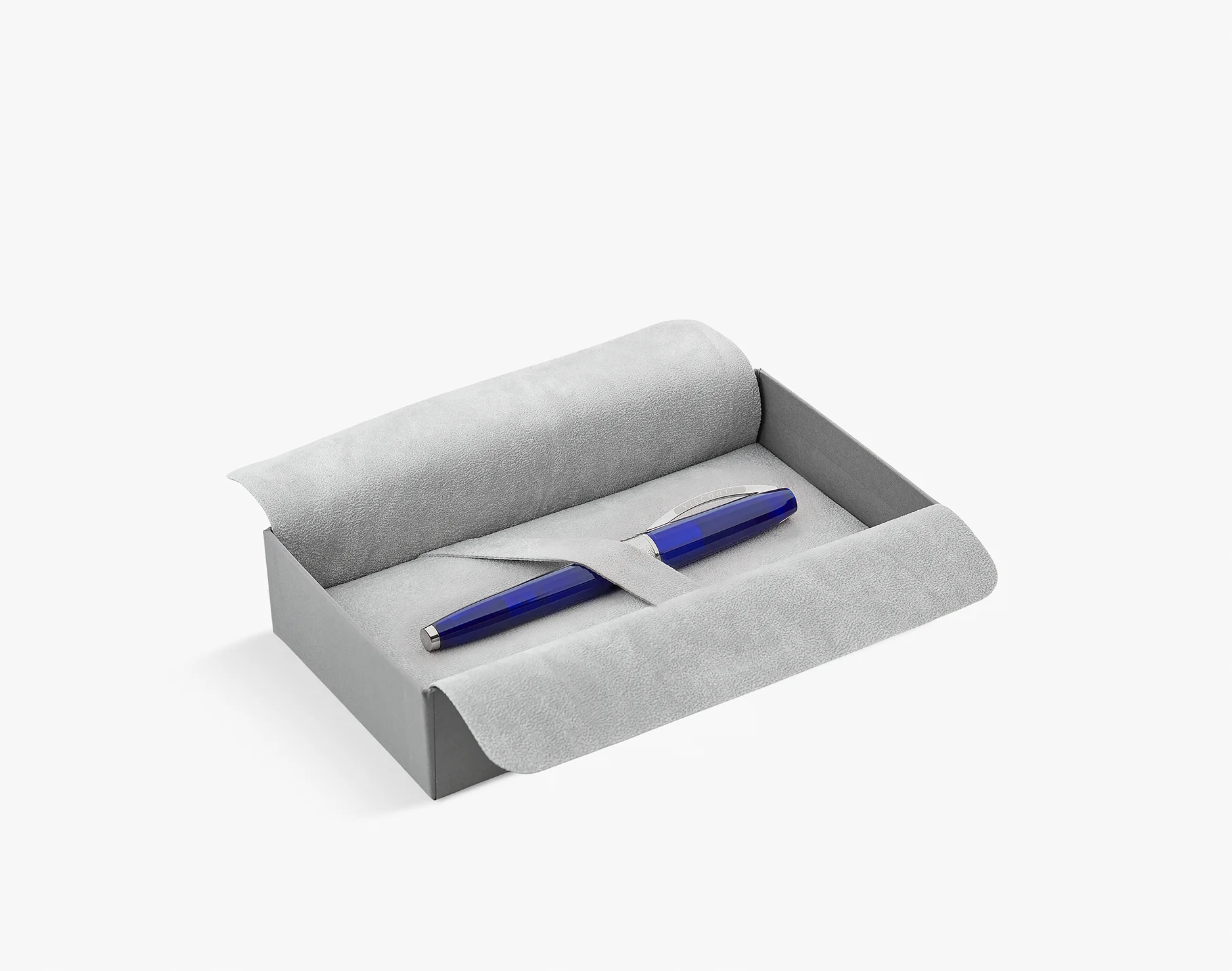 Visconti Michelangelo Fountain Pen Translucent Blue - Image 5