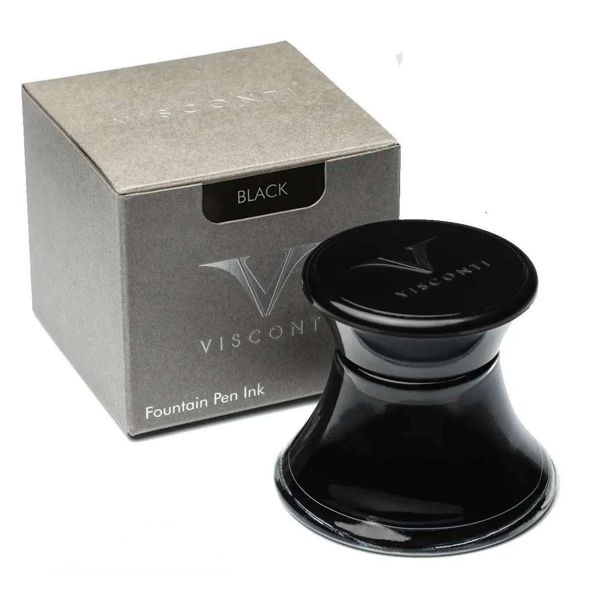 Visconti Refill Glass Ink Well 50ml Black - Image 5