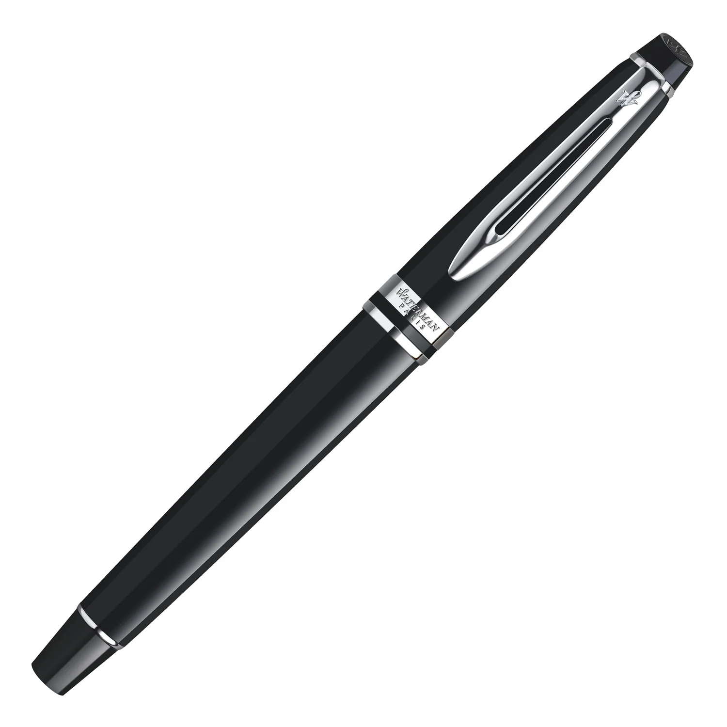 Waterman Expert Black CT Rollerball Pen S0951780 - Image 2